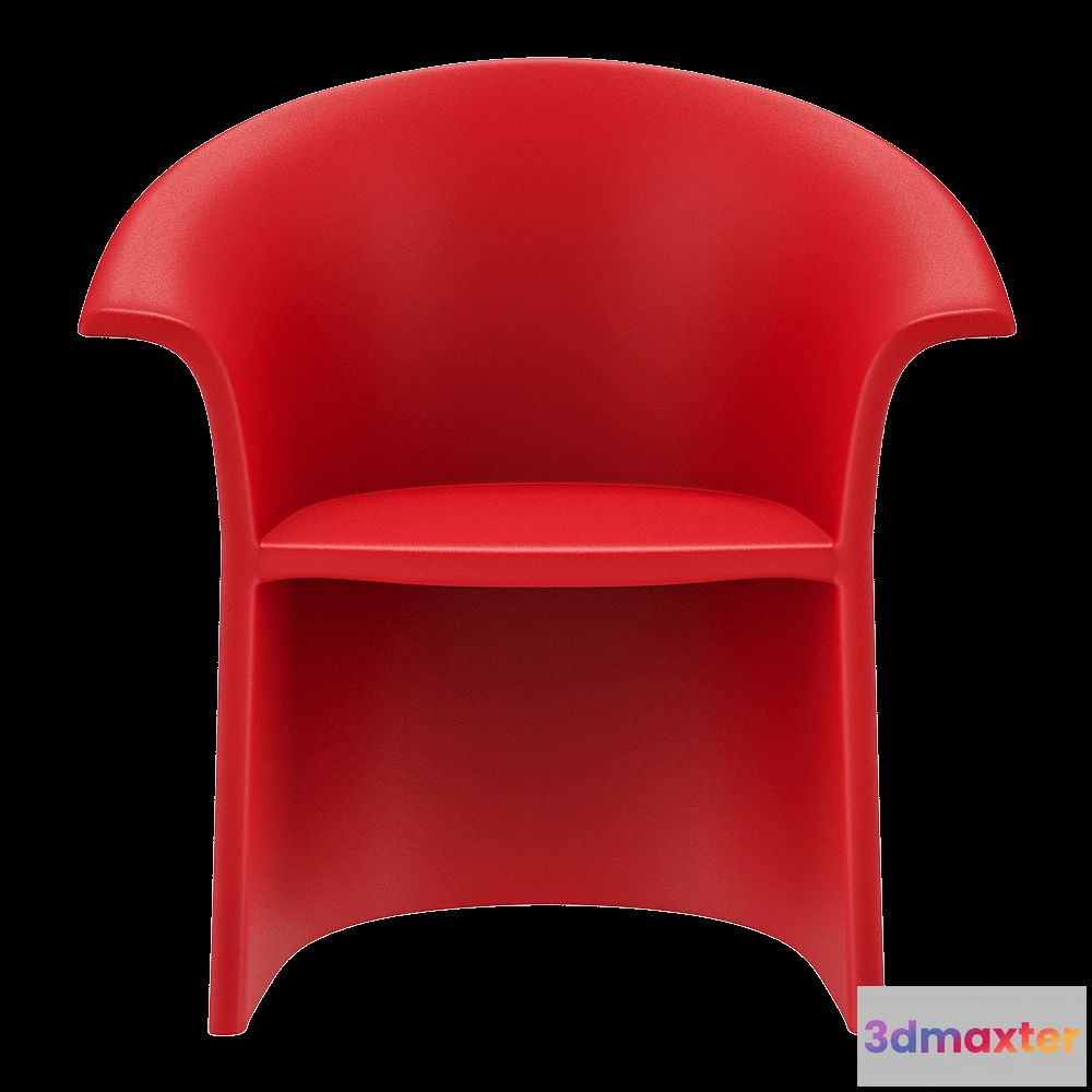 1619236 - Heller Furniture - Chair Vignelli Rocker 3D Max