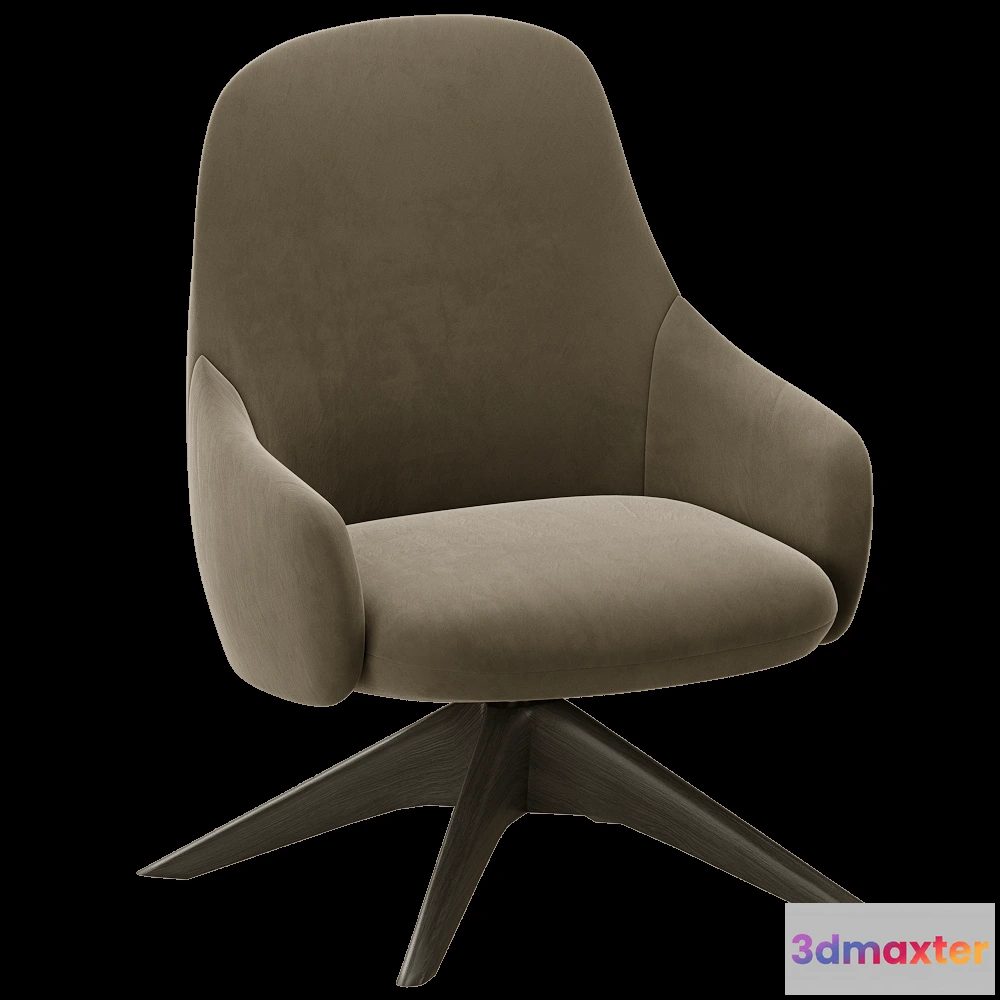 1619310 - Innova  - Lounge chair Bloom 3D Max