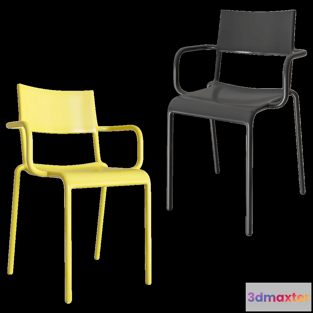 1619352 - Kartell - Chair Generic A 3D Max