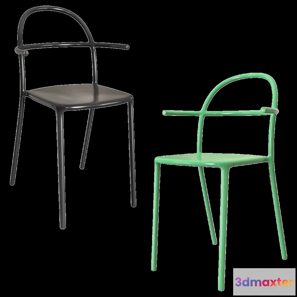 1619356 - Kartell - Chair Generic C 3D Max