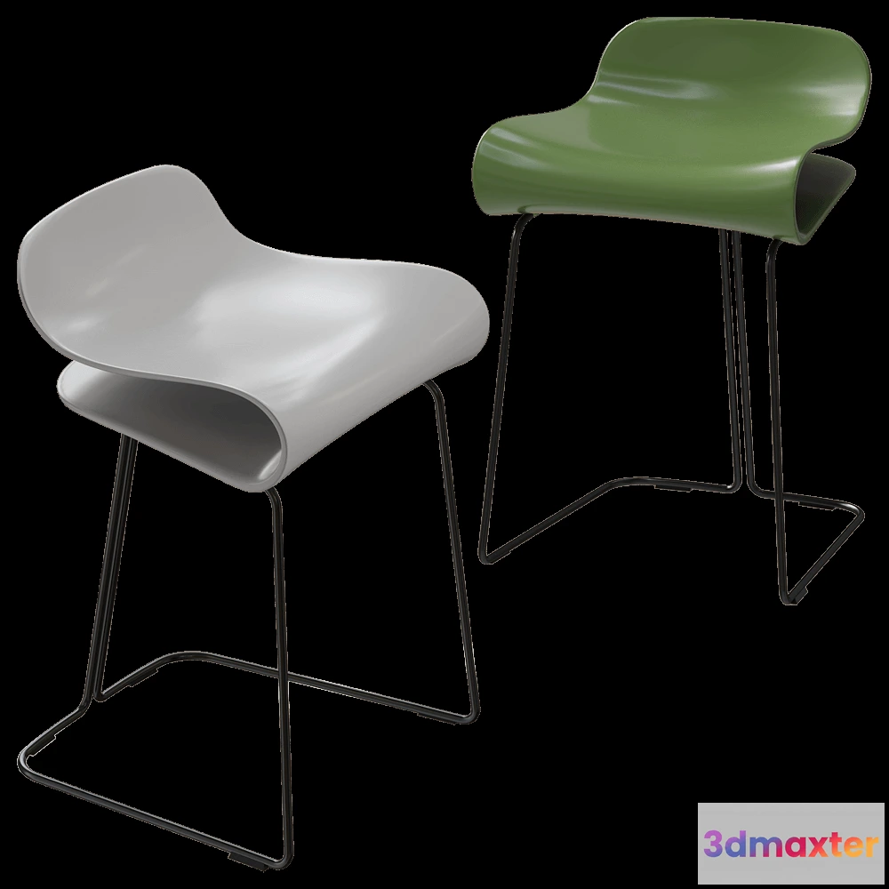 1619376 - Kristalia - Chair BCN 3D Max