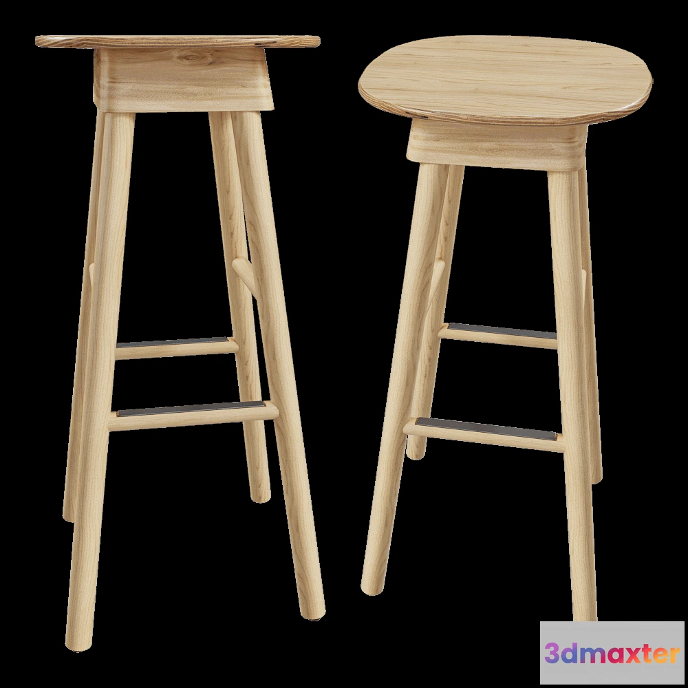 1619452 - Lundbergs Möbler  - Stool SitOnMe 3D Max