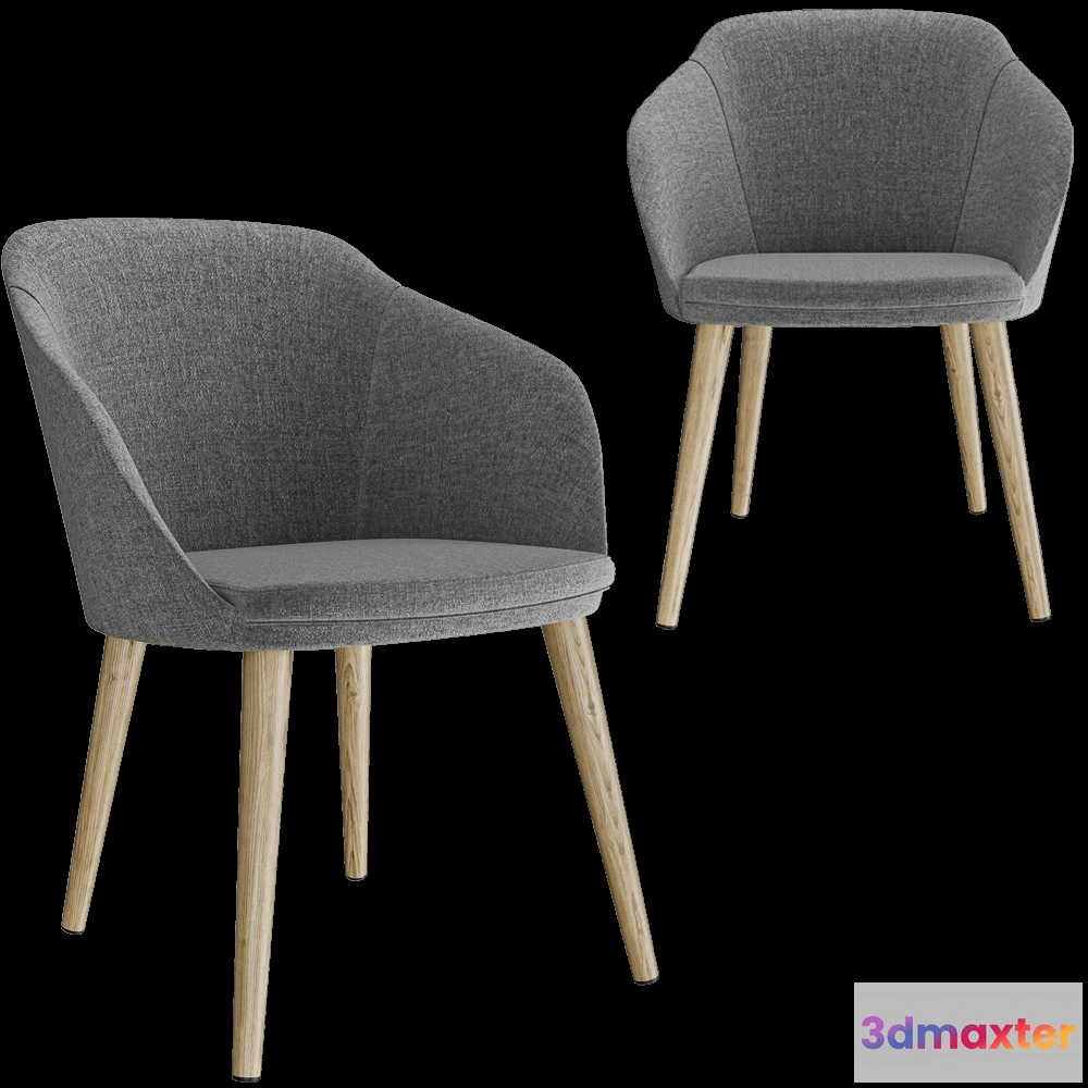 1619546 - Milani  - Chair Adalia 3D Max