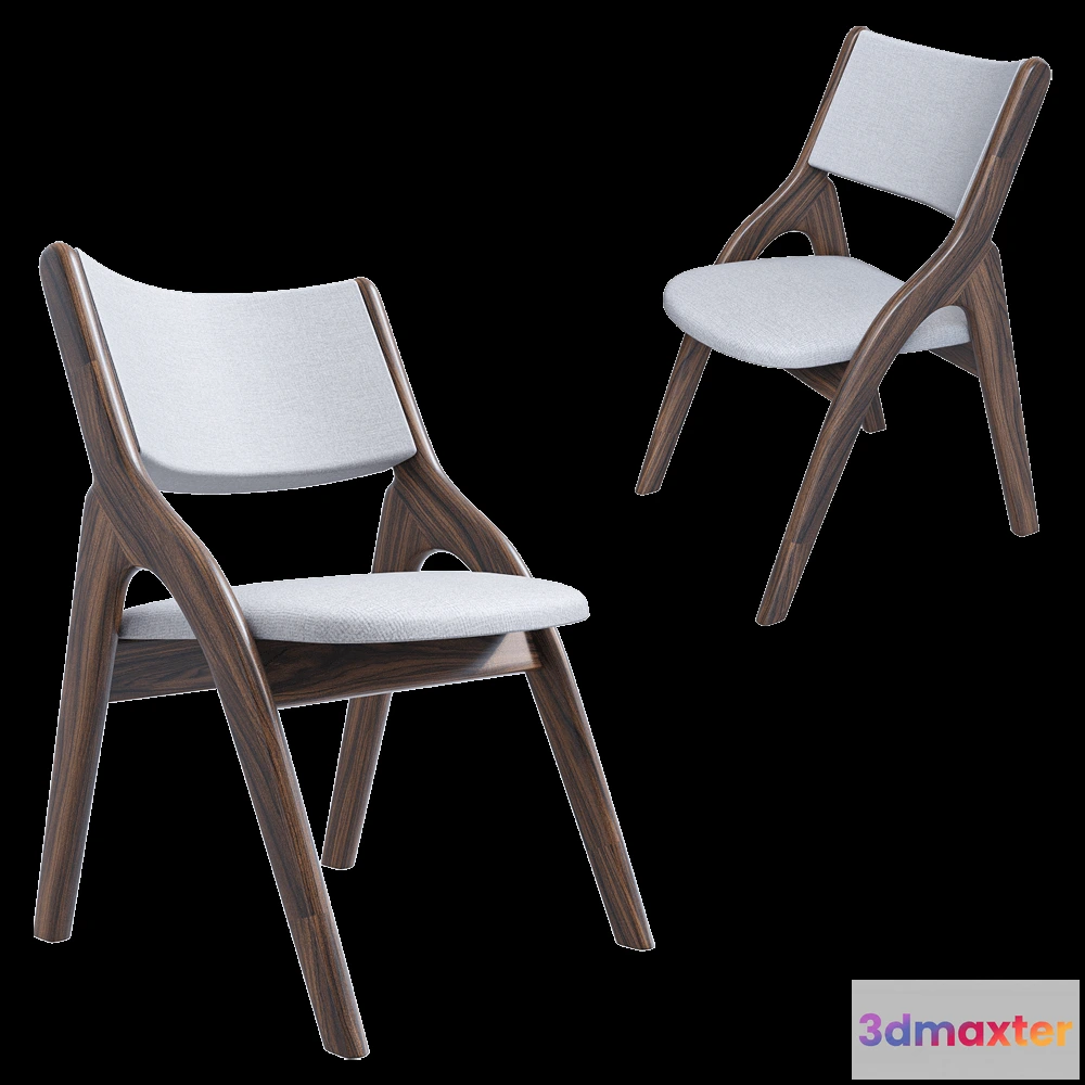 1619590 - Montly - Kitchen chair LEO 3D Max