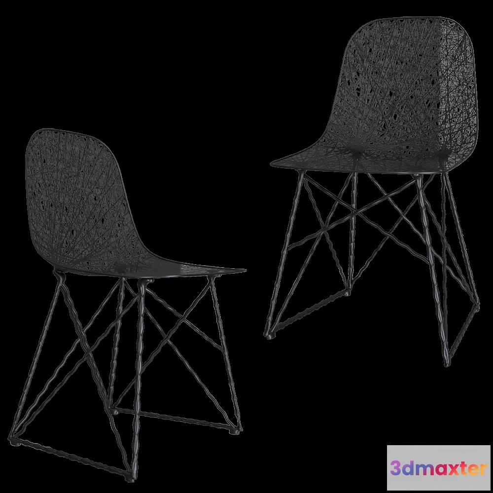 1619598 - Moooi  - Chair Carbon 3D Max