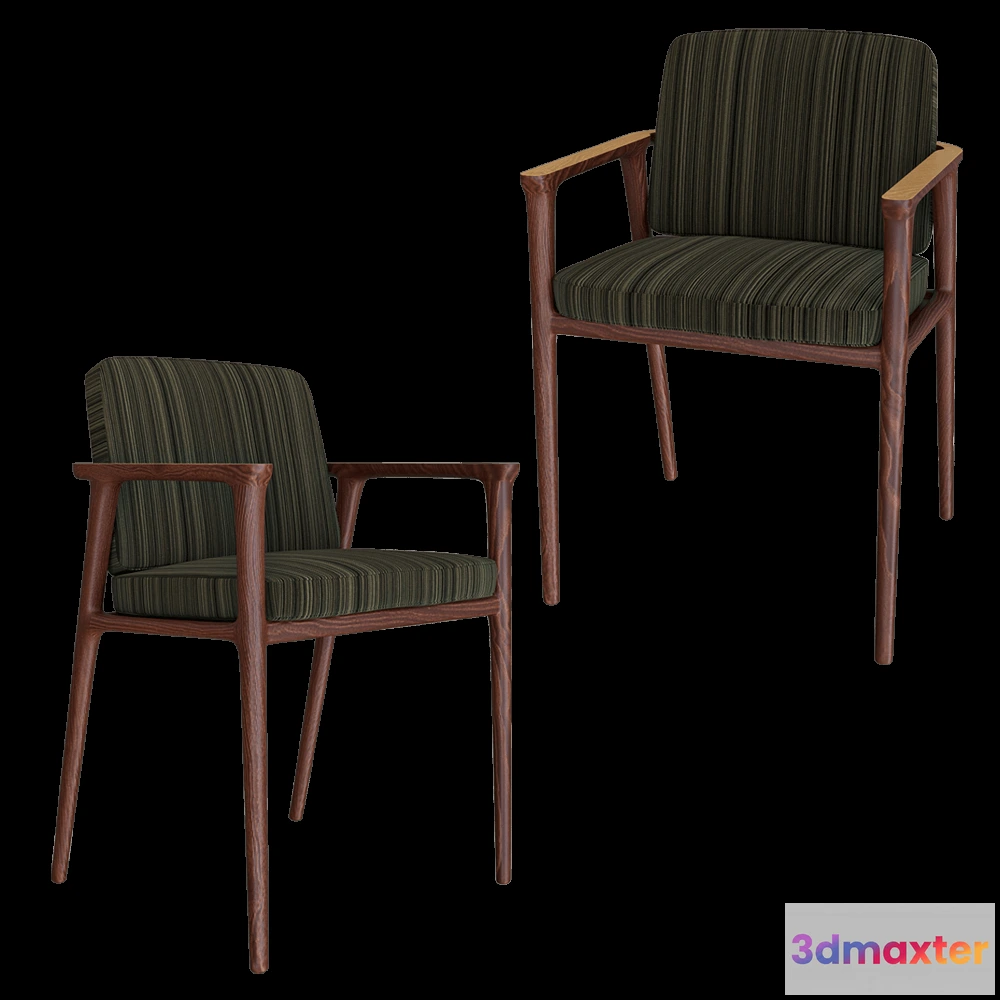 1619600 - Moooi  - Dining chair Zio 3D Max