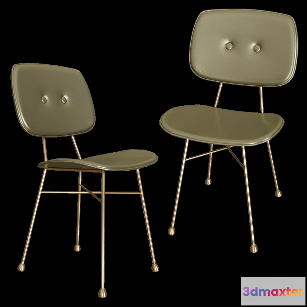 1619612 - Moooi  - Chair The Golden 3D Max