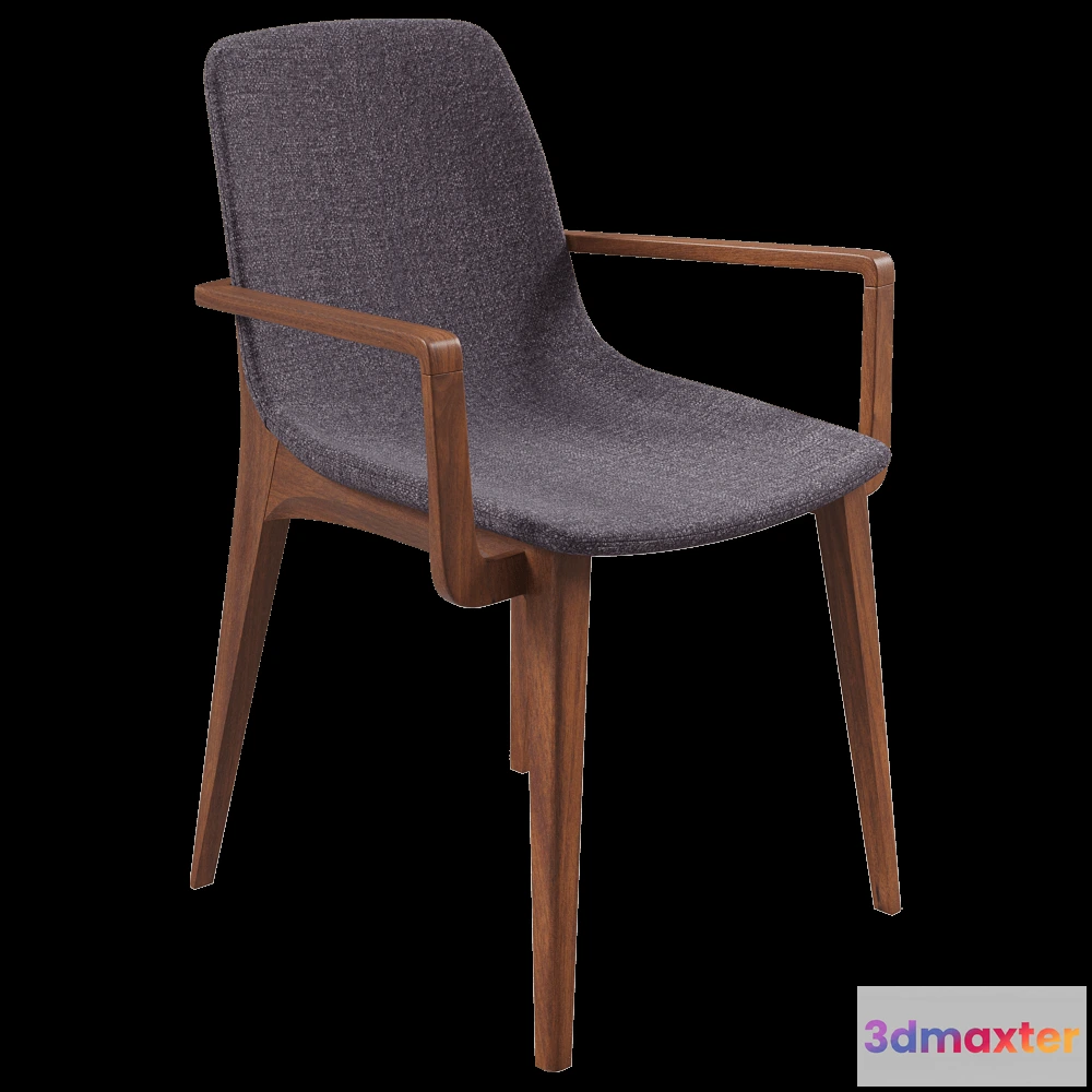 1619698 - Pacini & Cappellini  - Chair Ellen with armrests 3D Max