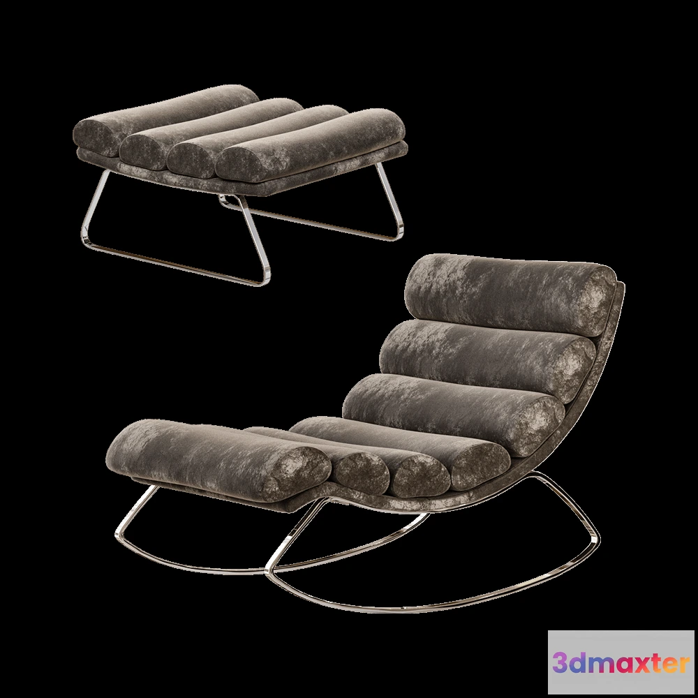 1619752 - Perozzo - Chair Poltroncina MONET 3D Max