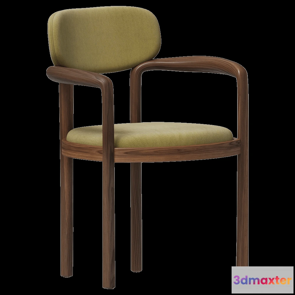 1619762 - Porada - Chair DIONE with armrests 3D Max