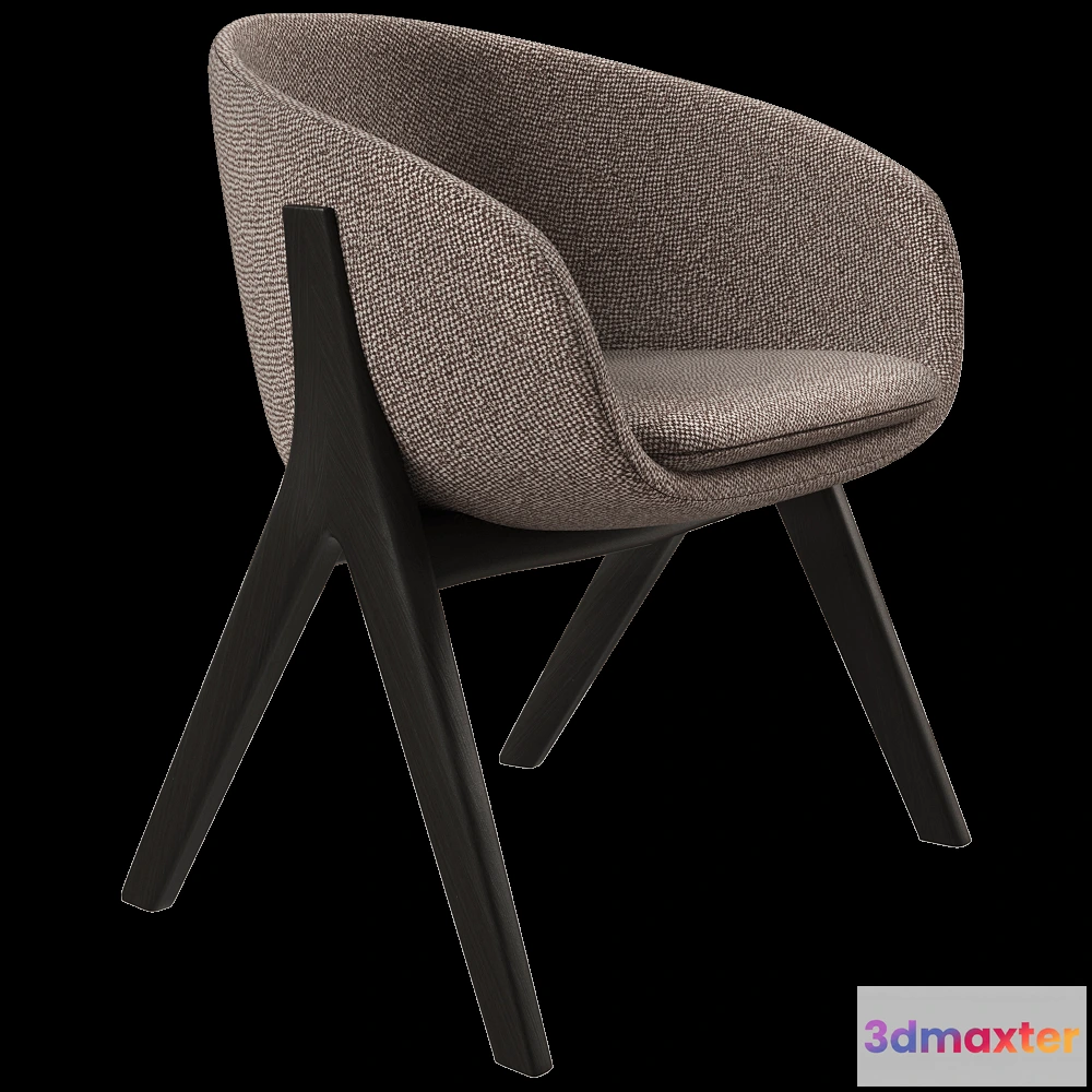 1619770 - Porada - Chair LAMBDA 3D Max