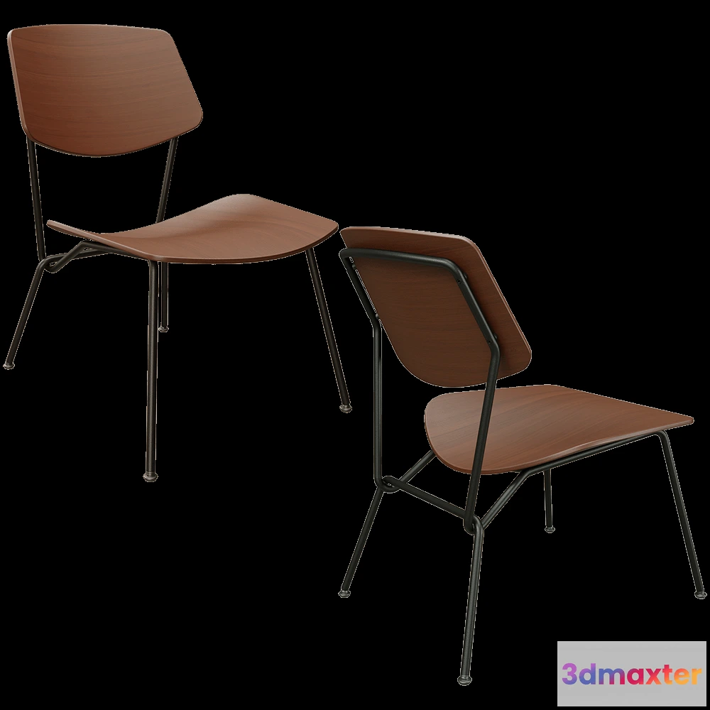 1619796 - Prostoria - Chair Strain low 2 3D Max