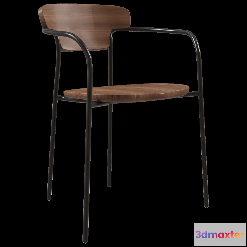1619830 - Punt Mobles  - Chair Pecan 3D Max