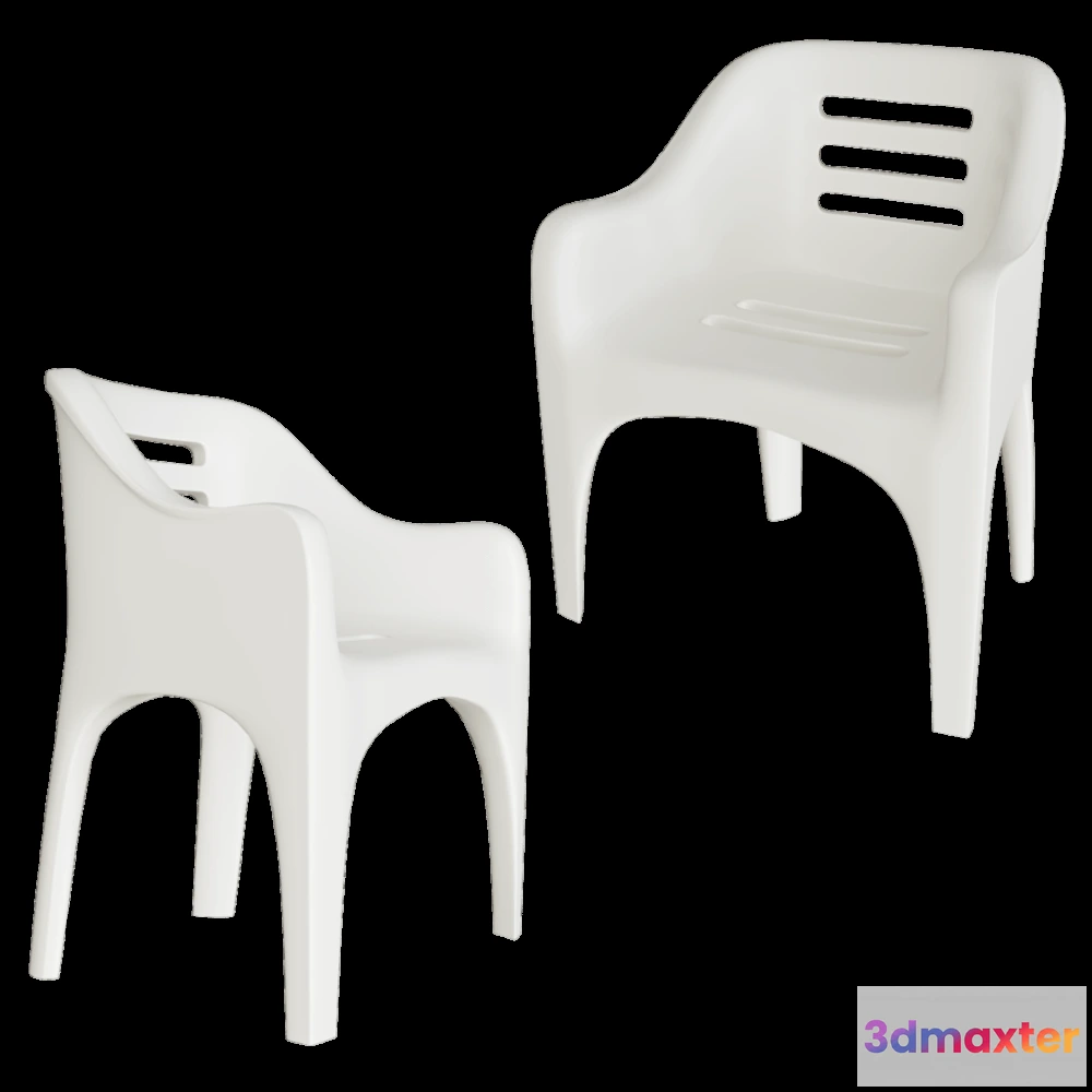 1619878 - Serralunga - Chair Russel 3D Max