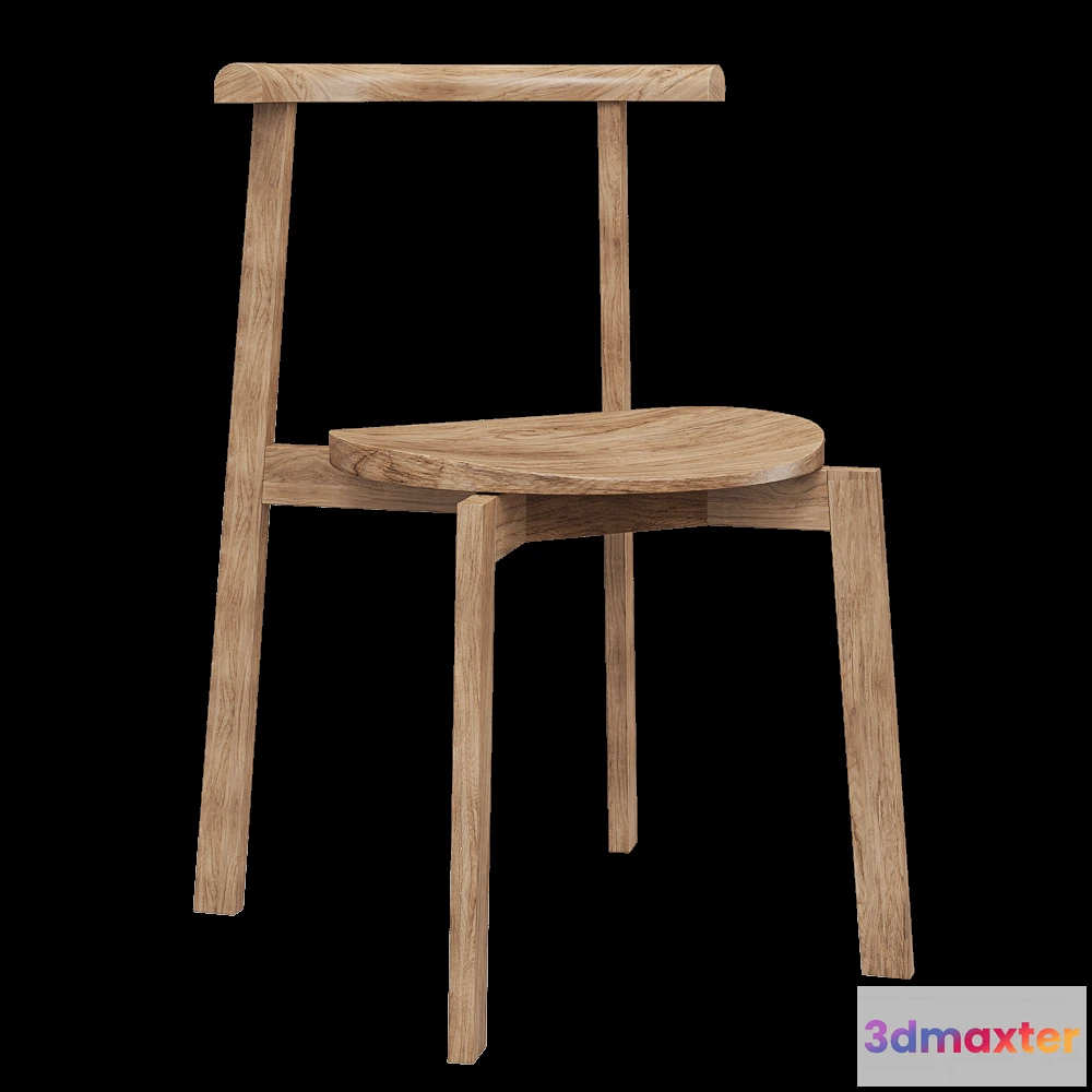 1619936 - SIJU - Chair No. 0065 3D Max