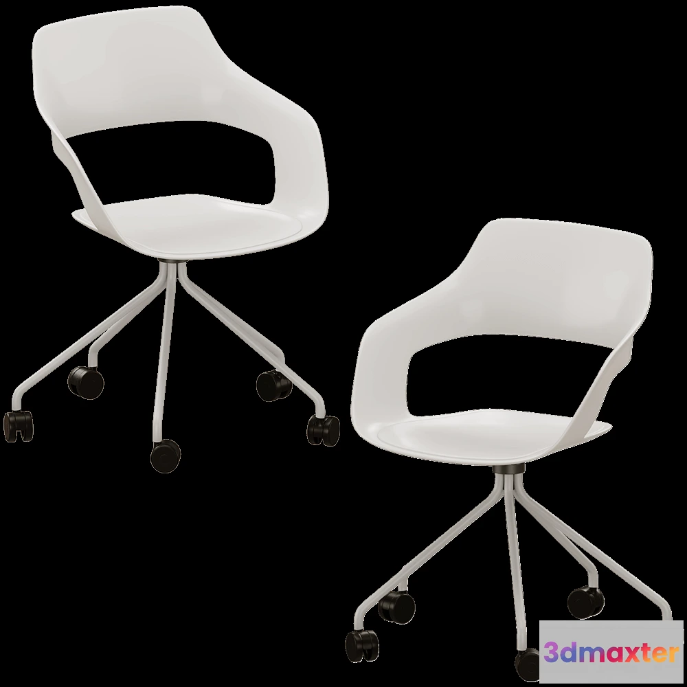 1619976 - Stilfort - Chair Conference Upholstered 3D Max