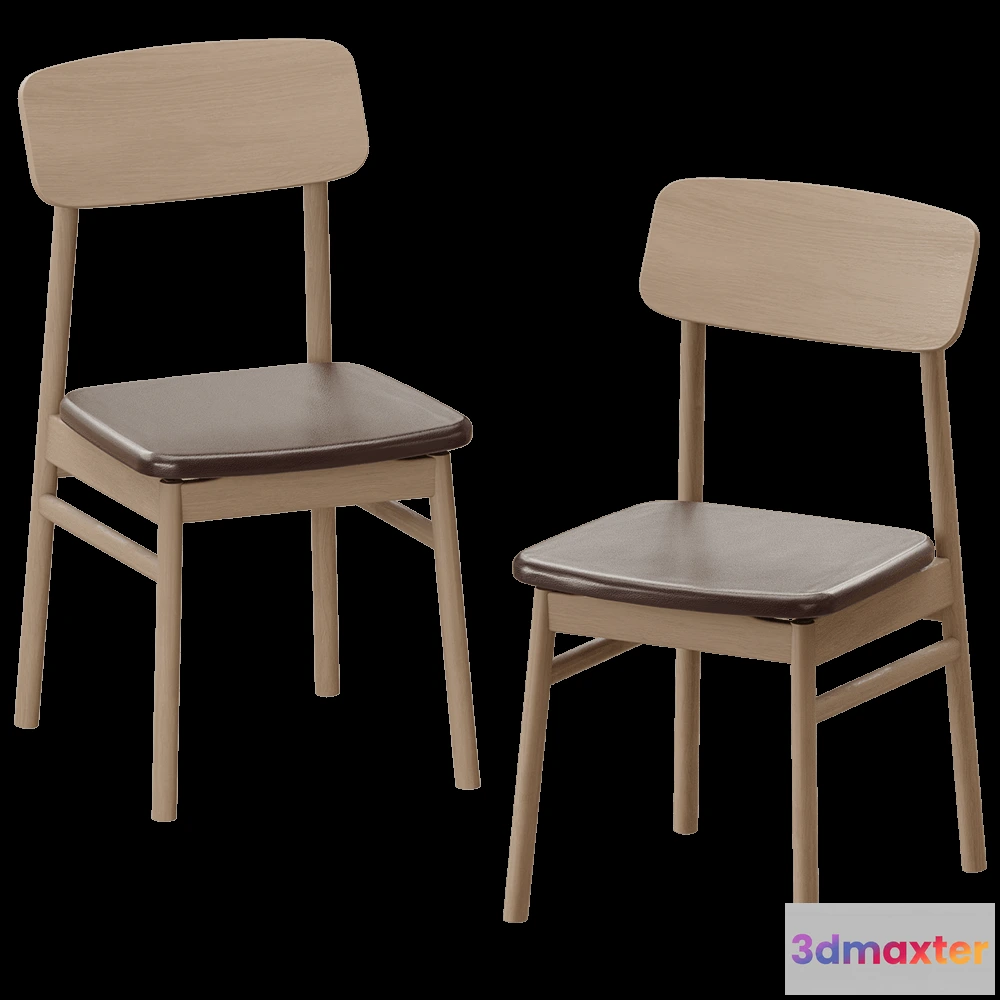 1620000 - Stolab - Chair  Prima Vista Oak 3D Max