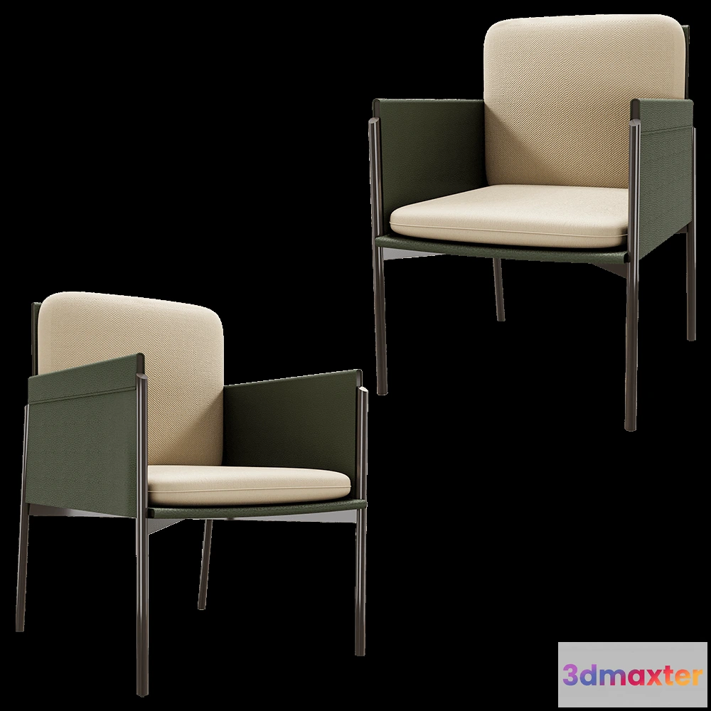 1620178 - Turri - Chair Zenith 3D Max