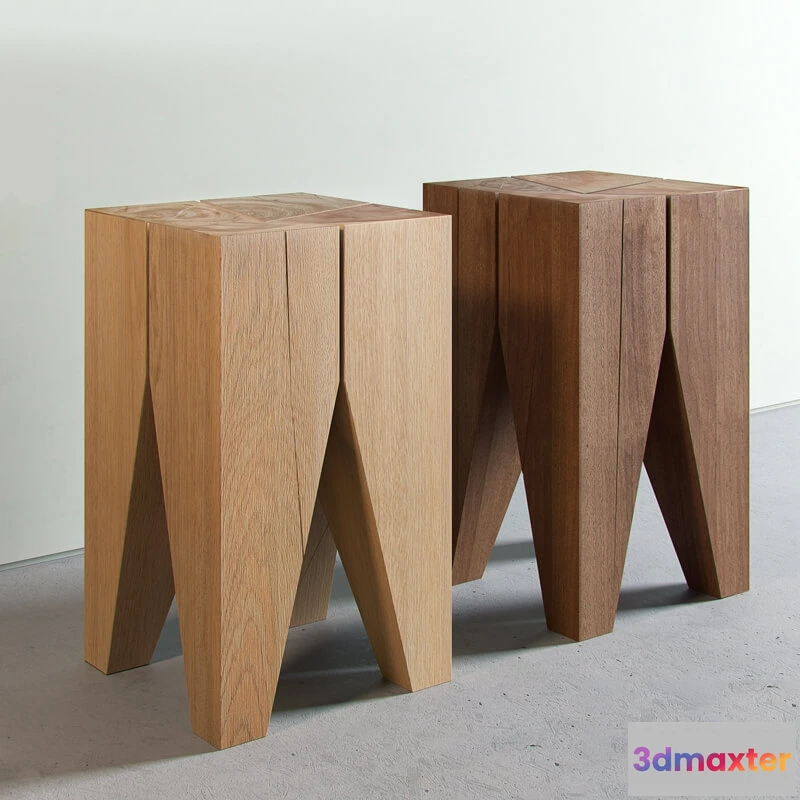 1620534 - furniture - Backenzahn stool e15 3D Max