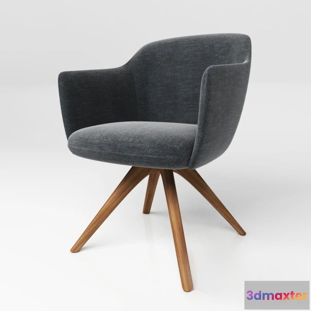 1620812 - furniture - Chair Rolf Benz 640 3D Max