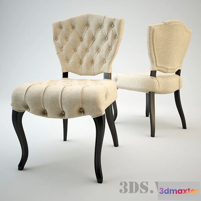 1621136 - furniture - Chair DIALMA BROWN - 002595 3D Max