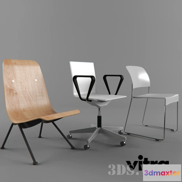 1621226 - furniture - Chairs Vitra 3D Max