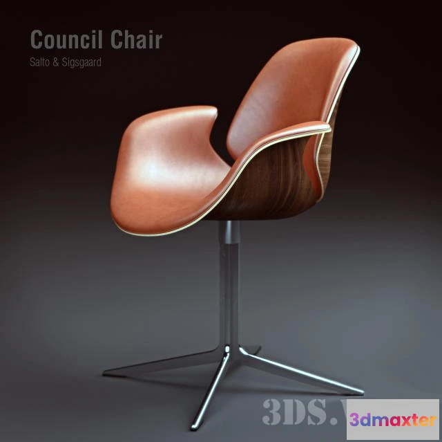 1621370 - furniture - Chair OneCollection Council 3D Max
