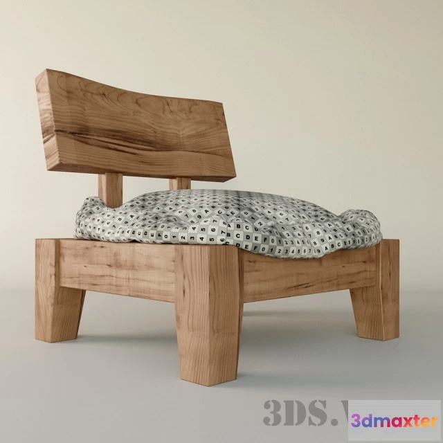 1621670 - furniture - Beautiful classic chair for interior 3D Max