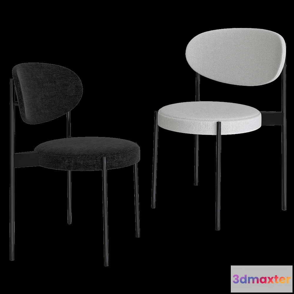 1621980 - Verpan - Chair Series 430 3D Max