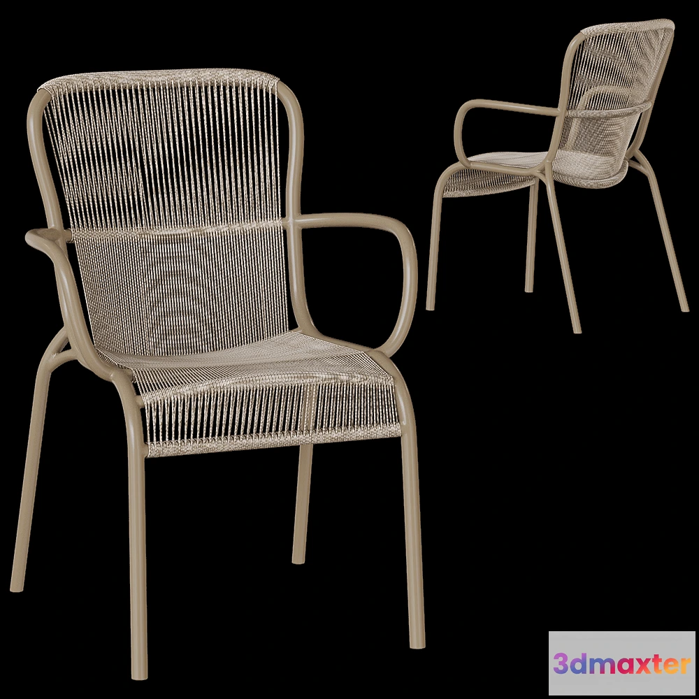 1622002 - Vincent Sheppard - Dining chair Loop 3D Max