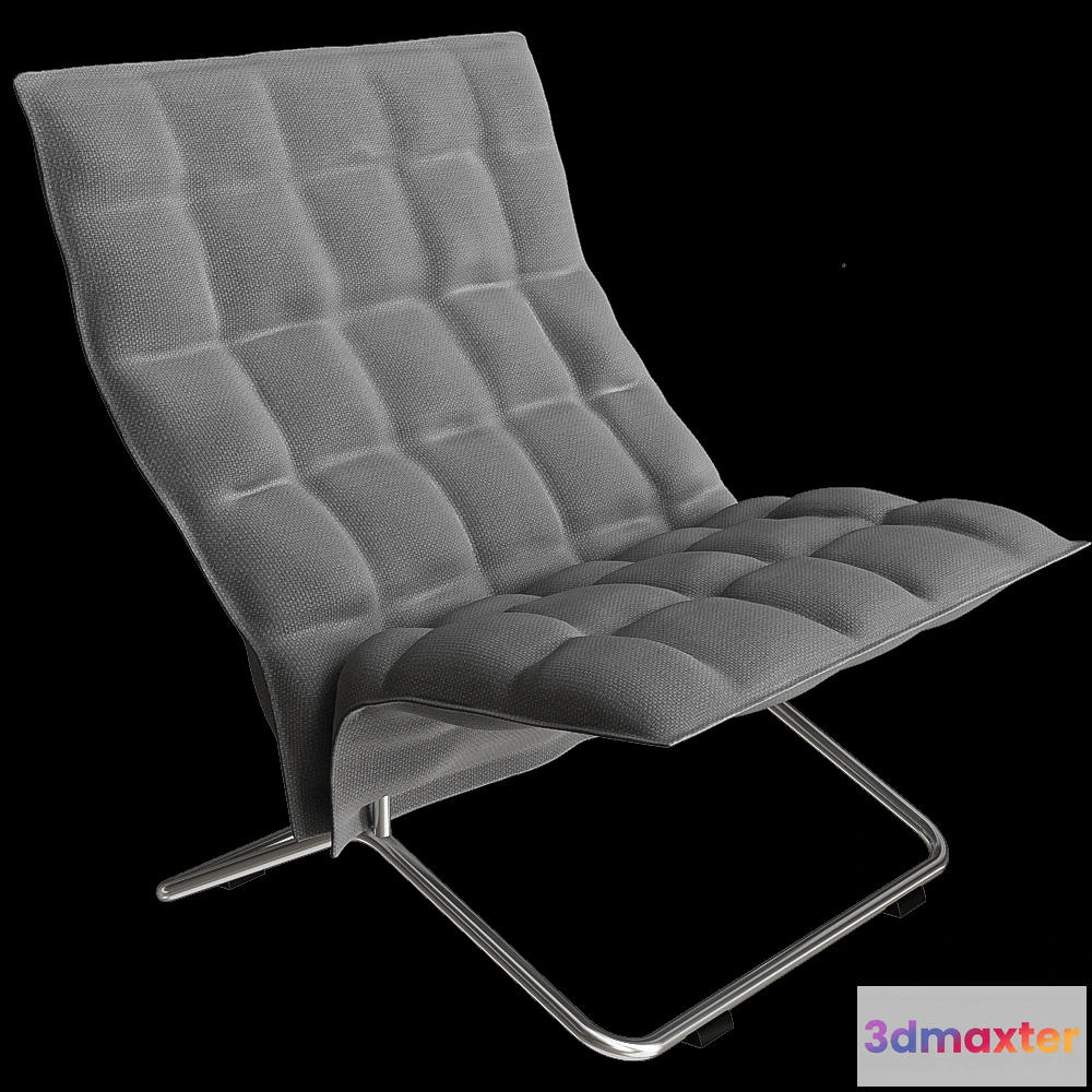 1622042 - Woodnotes - Chair Wide Tubular k 3D Max
