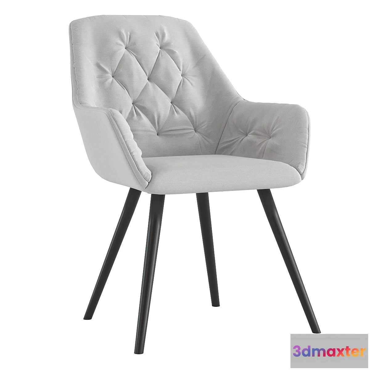 541791 - Chair with Armrest Kira Gray