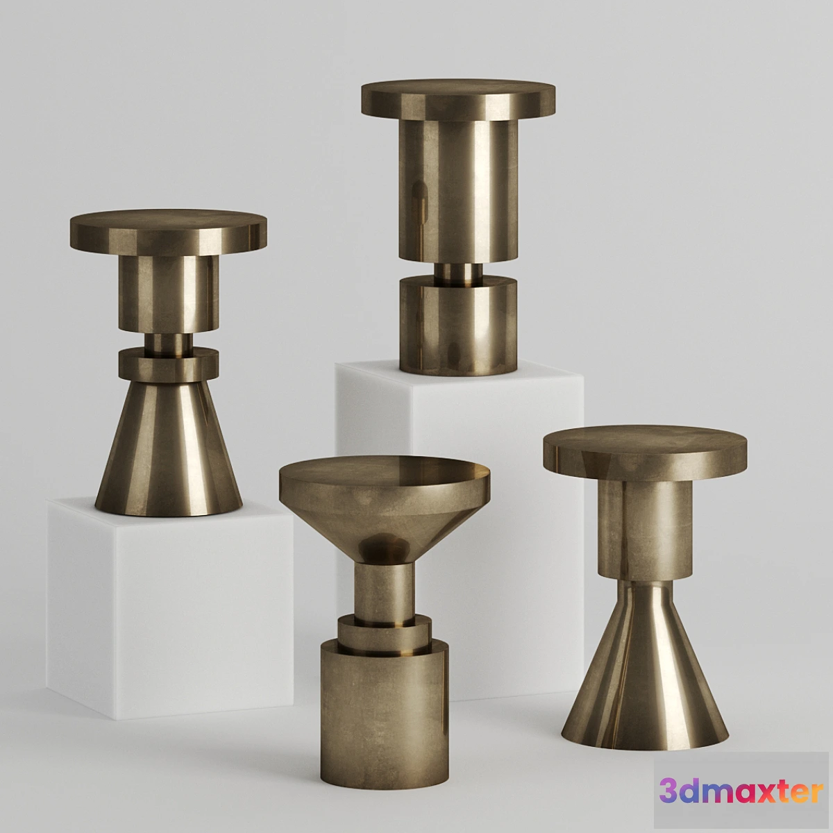 550793 - Chess Piece Stools By Anna Karlin