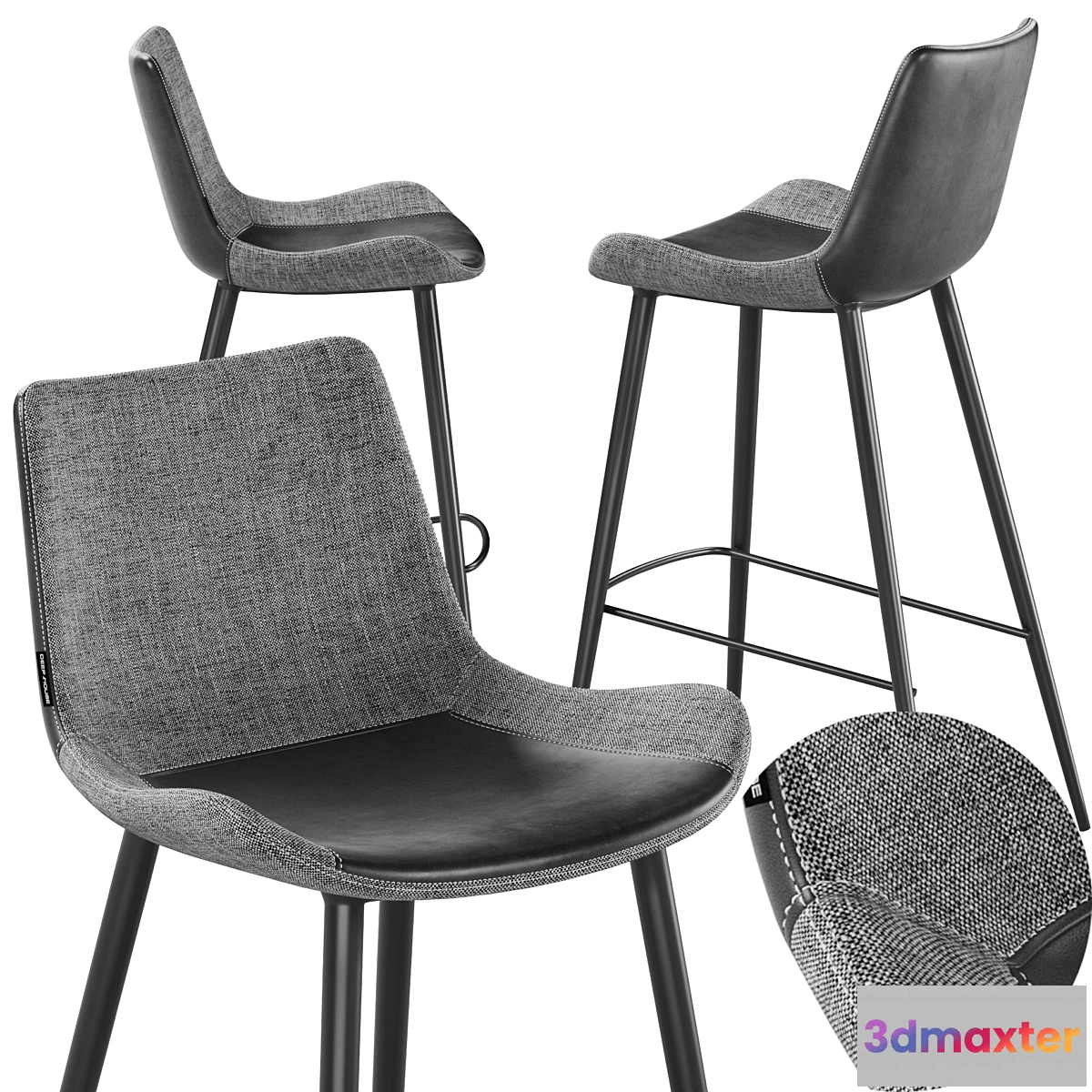 554109 - Deephouse Bar Chair Treviso