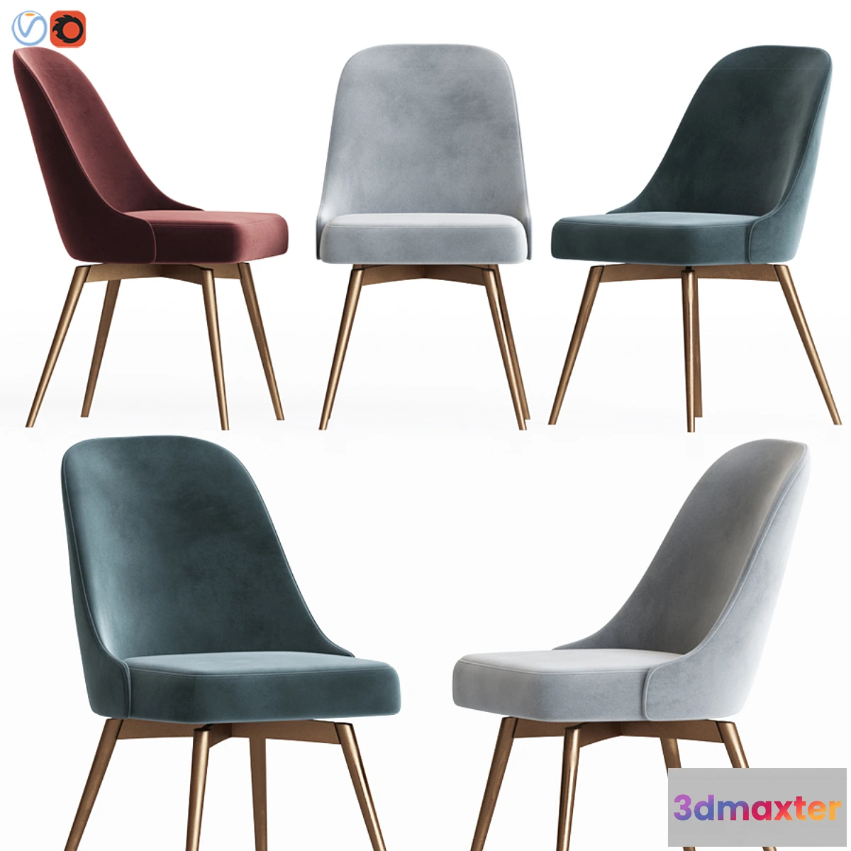 554129 - Mid-Century Office Chair Westelm