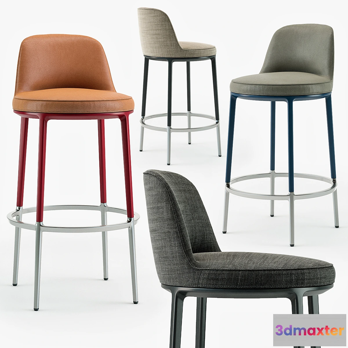 554201 - Maxalto Caratos stool
