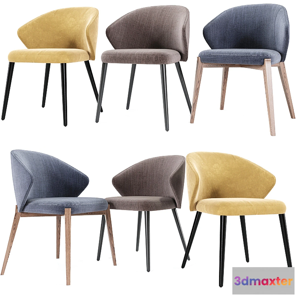 554249 - Ellen Dining Chair Astele Set 02