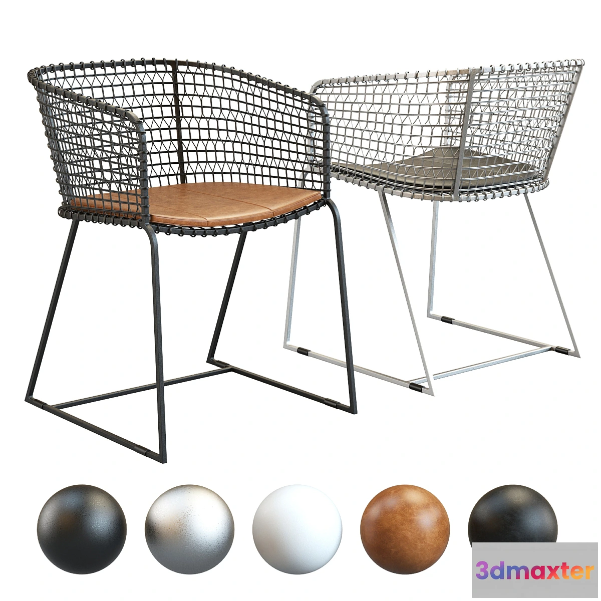 554321 - Crate & Barrel Tig Barrel Dining Chair