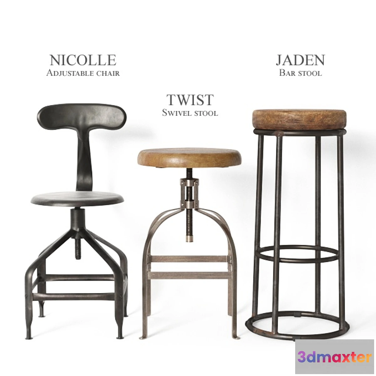 554357 - industrial stools and chairs part2
