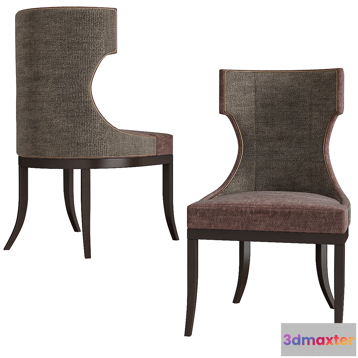554645 - Upholstered Dining Chair Baker