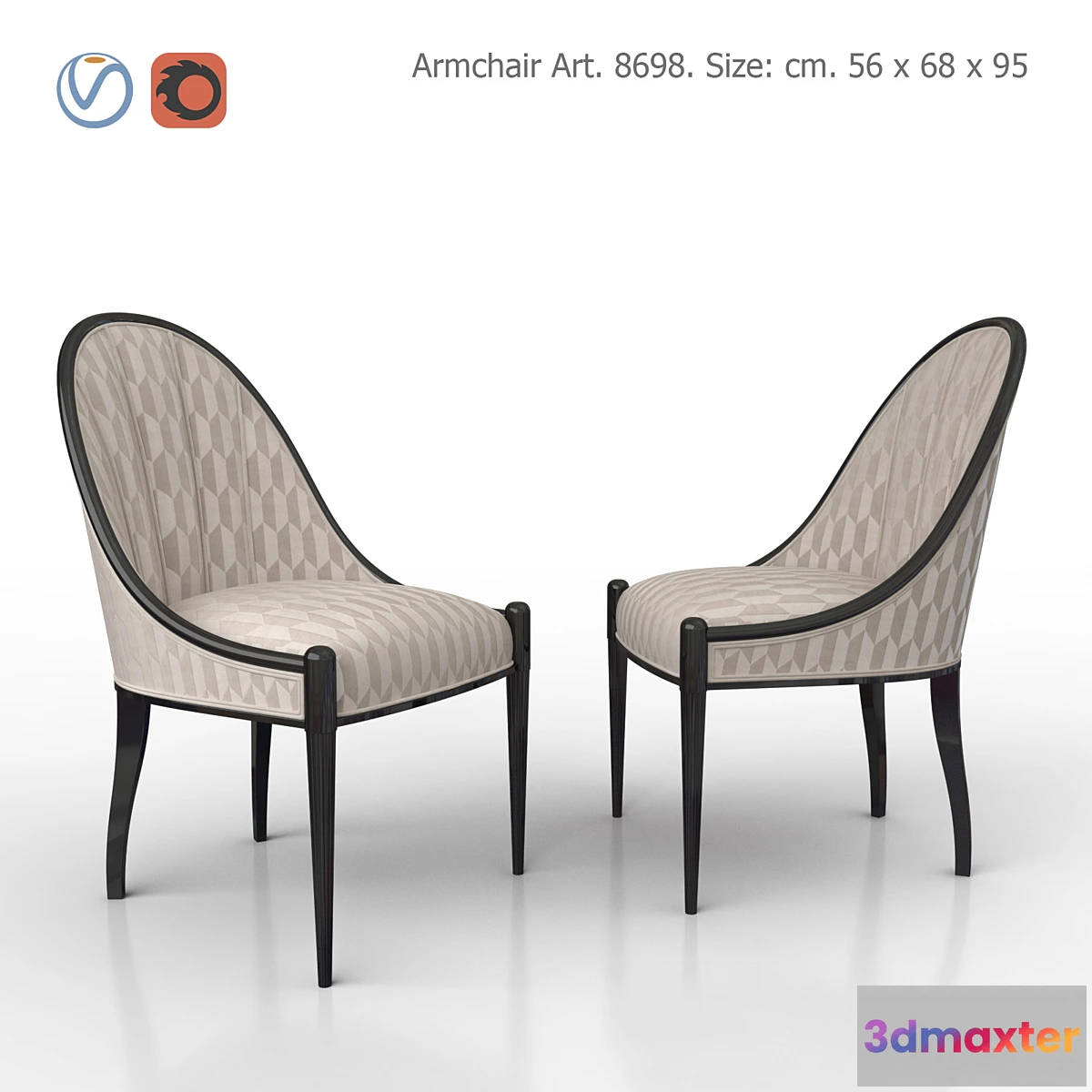 554723 - Chair upholstered. SALDA. Art8698.