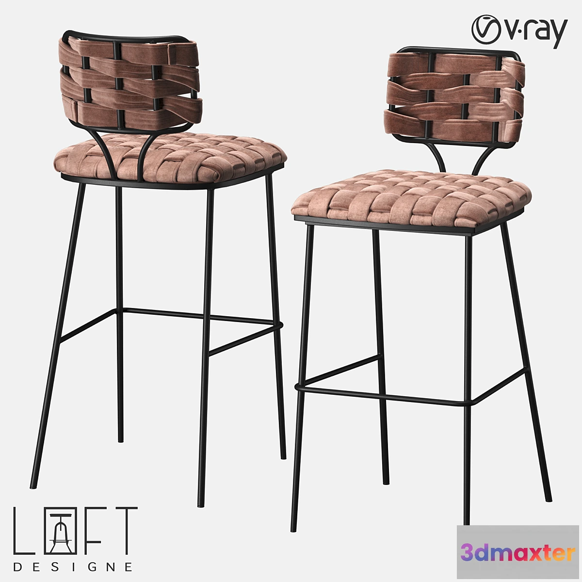 554853 - Bar stool LoftDesigne 30501 model