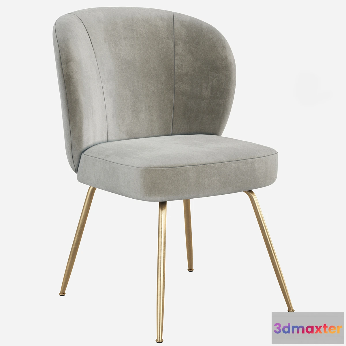 554891 - West Elm Greer Upholstered Dining Chair