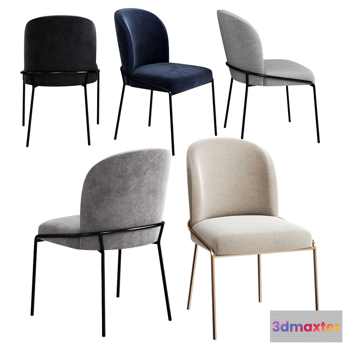 555001 - West Elm Astrud Dining Chair