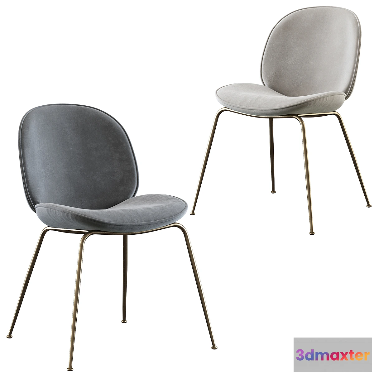 555125 - Gubi beetle chair