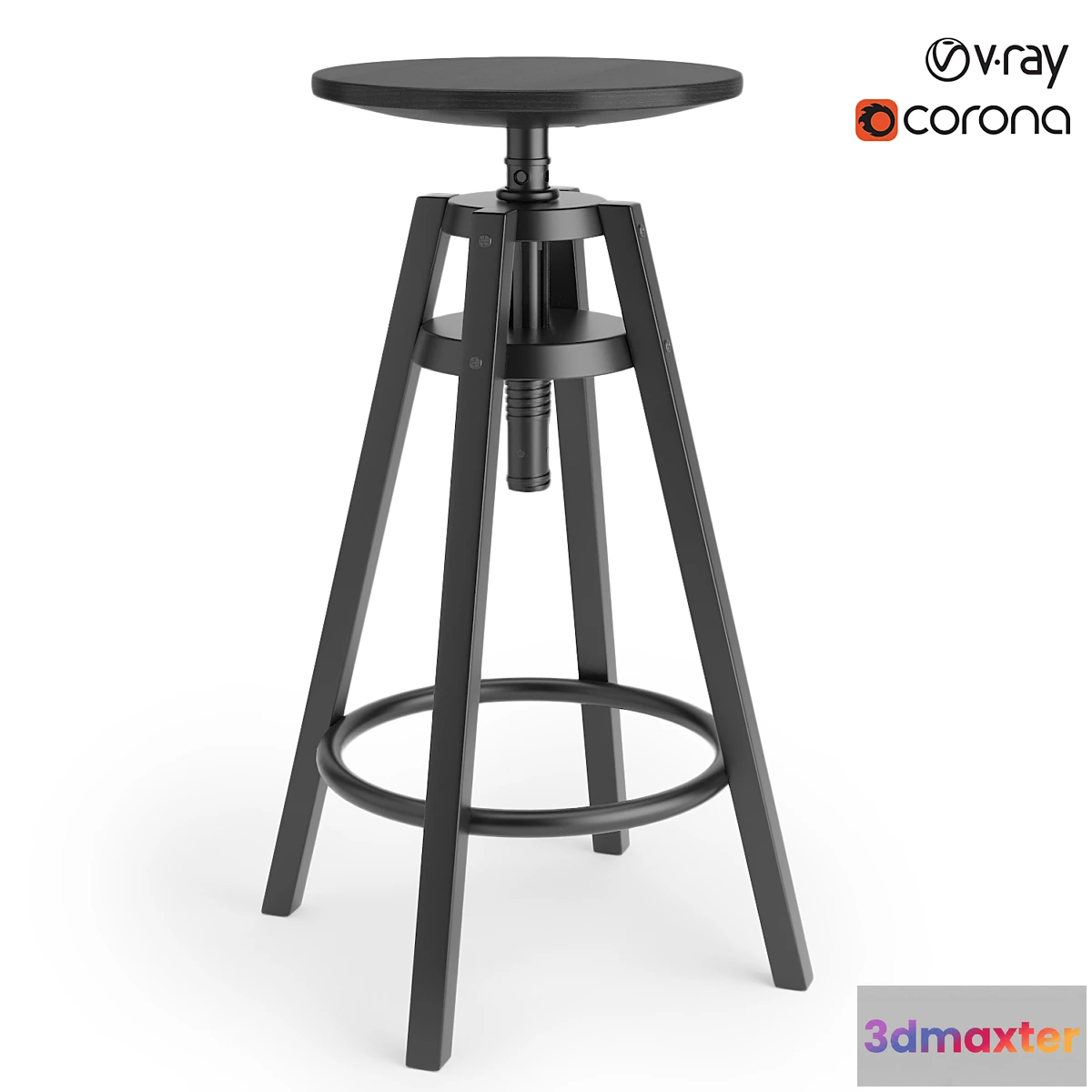 555133 - Ikea dalfred bar stool