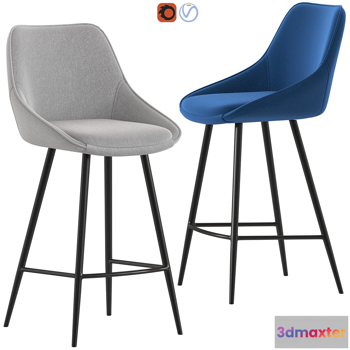 555285 - Temple and Webster Nappa Stool