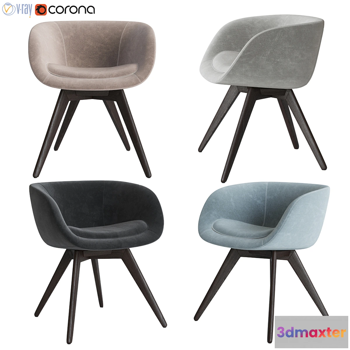 555325 - Tom Dixon Scoop Chair