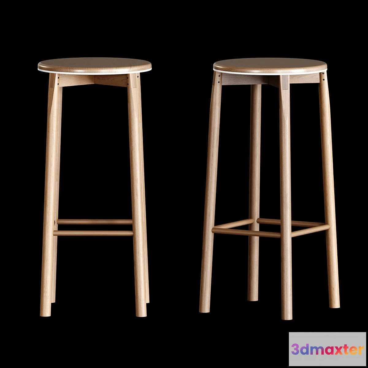 555335 - Crop bar stool