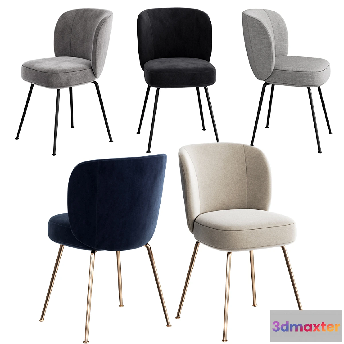 555417 - WEST ELM Greer Dining Chair - No.2